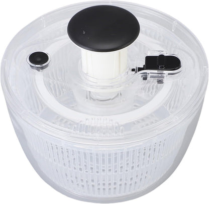 Vegetable Washer Dryer, Salad Spinner Anti Slip Base Home (Large 24x24cm / 9.4x9.4in)