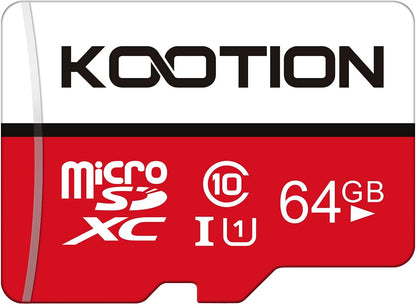 KOOTION 10 Pack 16 GB Micro SD Card Class-10 Micro SDHC Card 16 GB UHS-I High Speed TF Card R Flash C10 U1 Memory Card