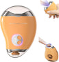 EEYZD 2 in 1 Electric Nail Clipper, Nail File, USB Rechargeable Electric Nail Clippers with Nail Scraps Storage Polishing Automatic Nail Clippers for Women,Men,Seniors,Kids,Orange