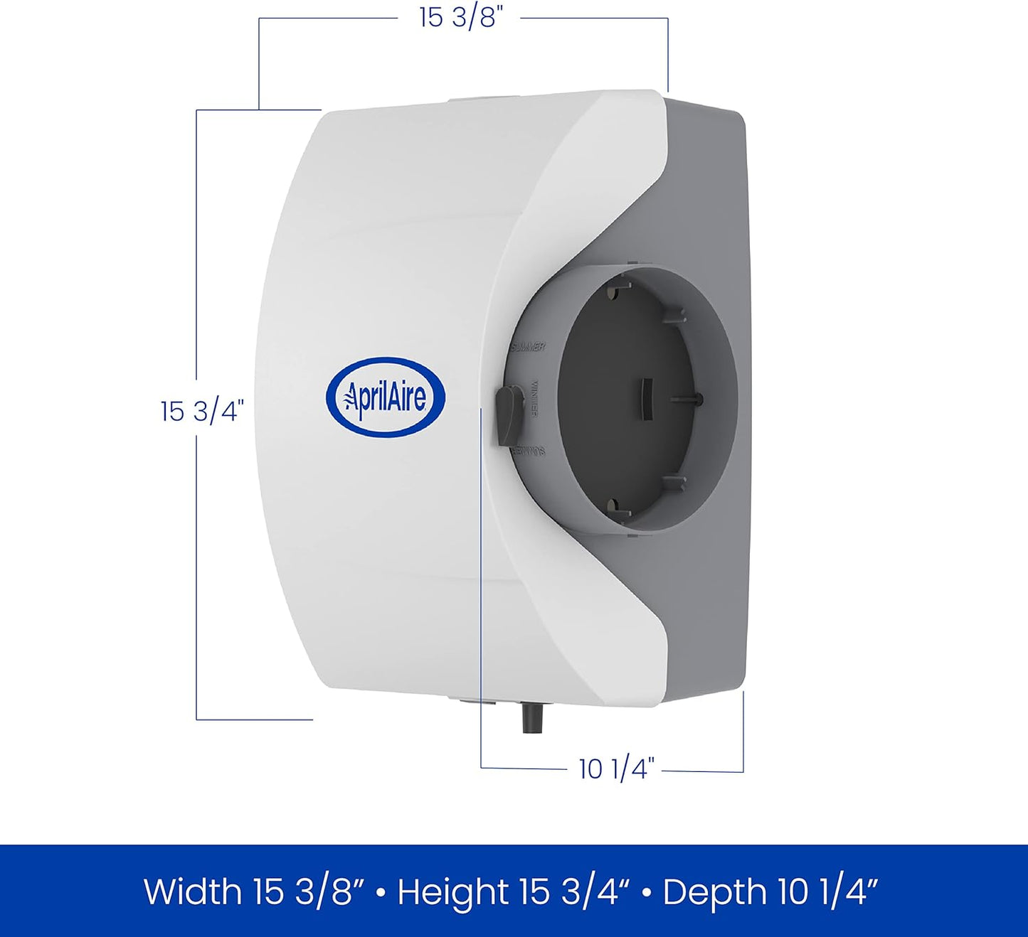 Aprilaire 600M Whole-House Humidifier with Manual Control
