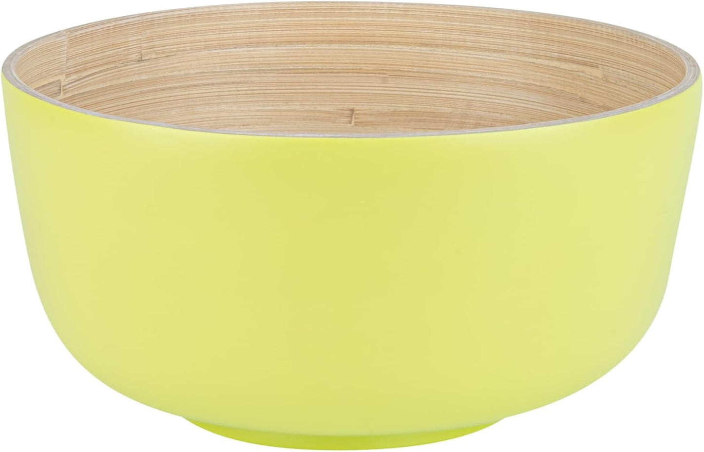 Restaurantware-Bambuddha 15 Ounce Small Salad Bowl, 1 Heavy-Duty Round Salad Bowl - Sustainable, Reusable, Black Bamboo Serving Dish, for Serving Salads, Fruits, and Appetizers