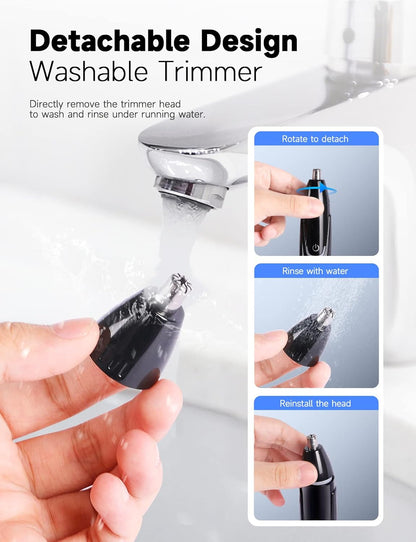Purilite Select Rechargeable Ear and Nose Hair Trimmer