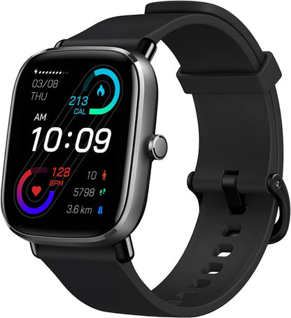 Amazfit GTS 2 Mini in Pink Smartwatch GPS Fitness Tracker for Men Women, Alexa Built-in, 14 Days Battery Life, 70+ Sports Modes, Blood Oxygen Heart Rate Sleep Monitor, AMOLED Screen, 5 ATM Waterproof