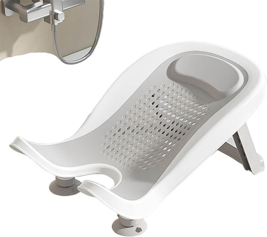 Multifunctional Infant Bath, Lying Down Shower Basin for Home Use, Counter Sink Or Bathtubs Bathtub Shower Bed (Gray) - PuriLite
