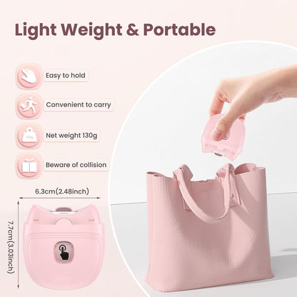 Electric Nail Clipper, 3 Speeds-USB Rechargeable Automatic Nail Clipper with LCD Digital Display, Safety Fingernail Clippers, Gift for Kids-Seniors and Adult