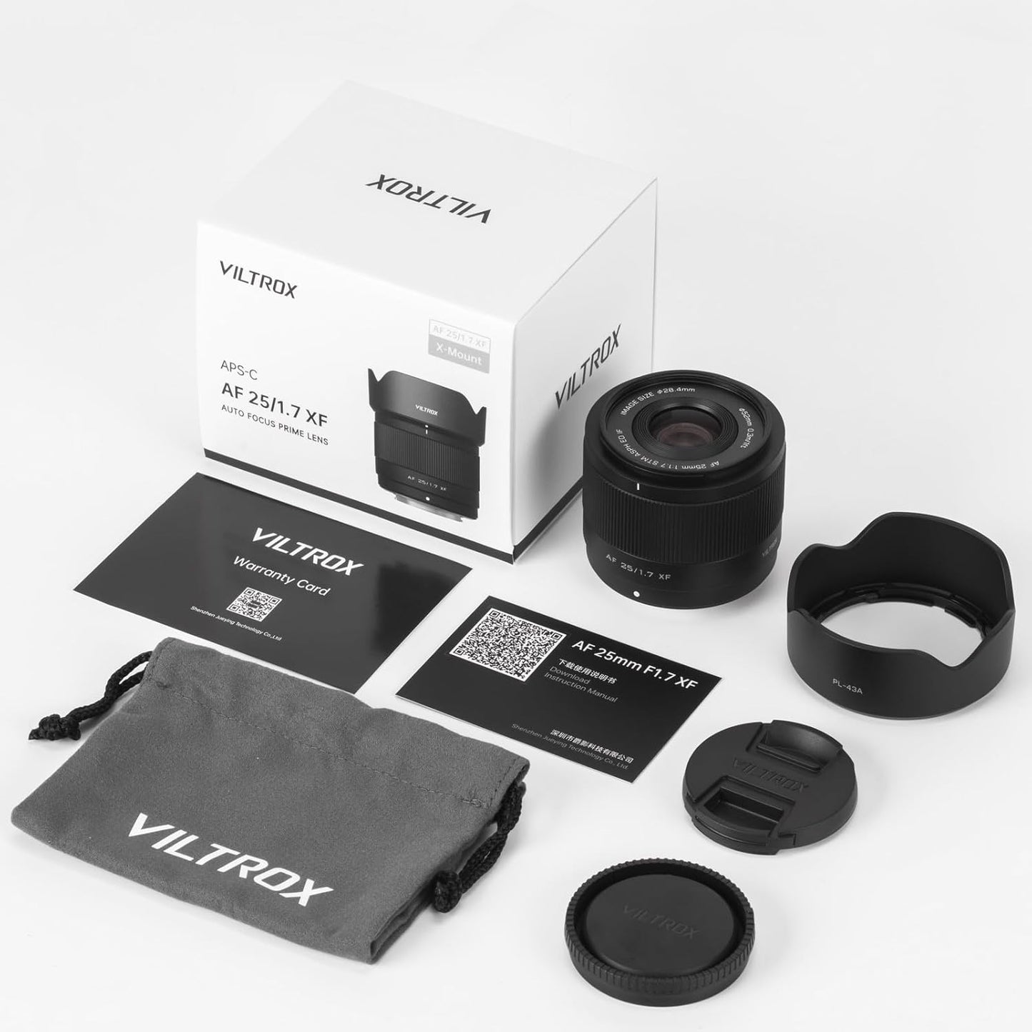 VILTROX 28mm F4.5 XF Pancake APS-C for Fuji XF, Auto Focus Wide Angle Prime Lens for Fujifilm Fuji X-Mount X-Pro2 X-Pro3 X-S10 X-T20 X-T30 XT30II X-T200 X-H2 X-H2S X-T5 X-S20 X-T50 X-M5 X-E2S