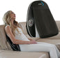 Shiatsu Massage Pad with Heat for Back and Foot Chair or Car Portable Shiatsu massage pad with soothing heat, deep kneading nodes, and car adapter for dual back and foot use
