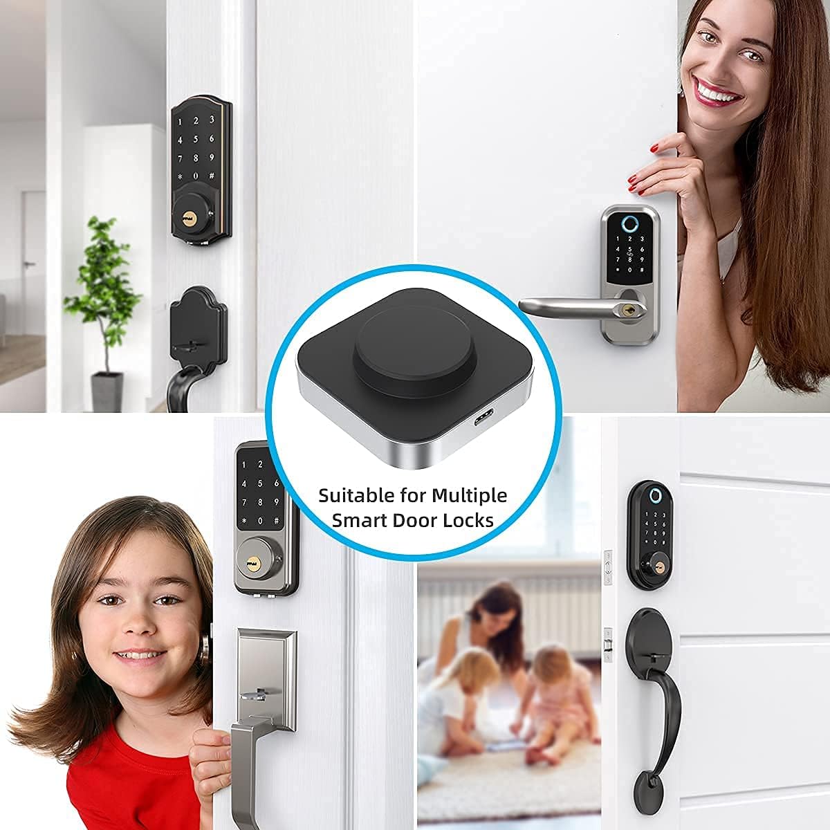 Hornbill G2 Gateway for Smart Door Lock, Wi-Fi Gateway, Keyless Entry Electronic Smart Door Lock Wi-Fi Bridge,Remote Control Bluetooth Lock Only Works for TTLock App