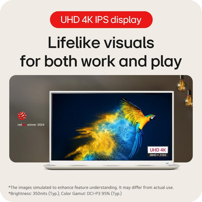 LG 27" 27BA45U-B 27" Ultrafine UHD (3840 x 2160) 4K IPS Monitor – 5ms 60Hz HDR10, DCI-P3 90%, Tilt/Height/Swivel/Pivot Adjustment, HDMI & DisplayPort, Eye Comfort, Black