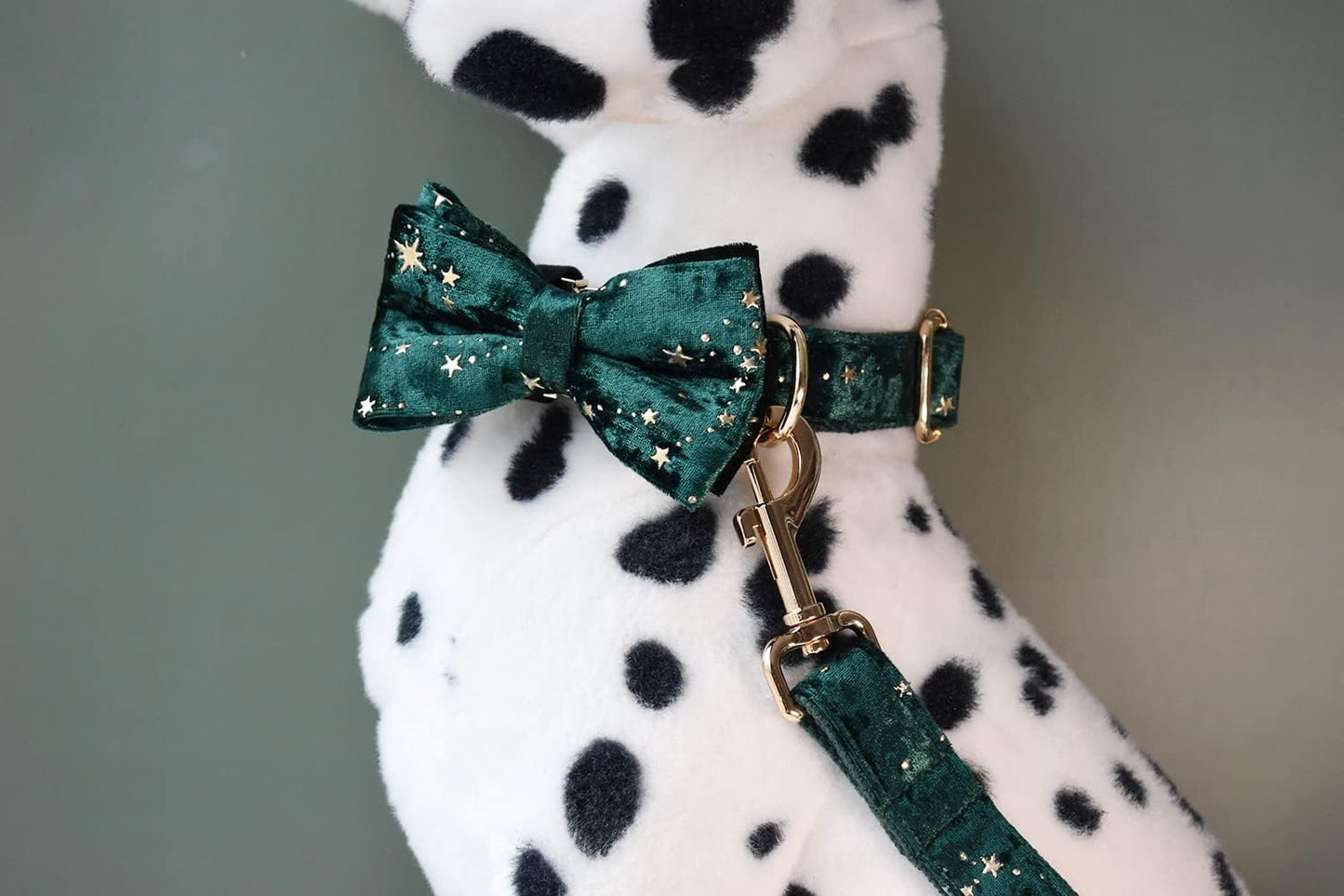 Custom Dog Collar with Metal Buckle - Pet Collars Personalized with Name and Phone Number (Plaid)