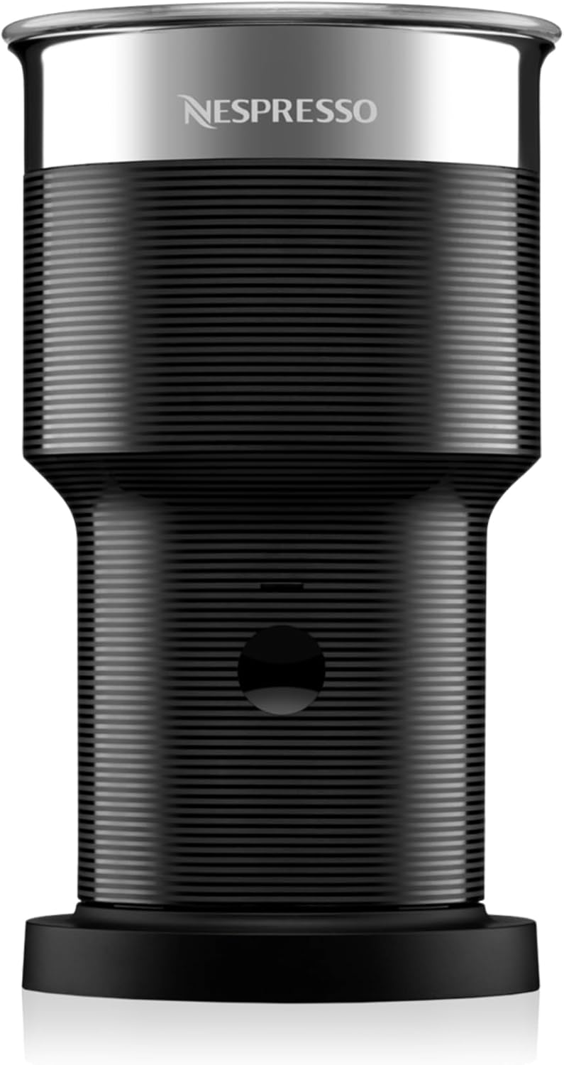 Nespresso Aeroccino XL Milk Frother - Automatic Hot & Cold Foam Maker for Coffee, Latte, Cappuccino, and Macchiato - Black