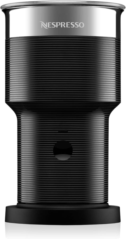 Nespresso Aeroccino XL Milk Frother - Automatic Hot & Cold Foam Maker for Coffee, Latte, Cappuccino, and Macchiato - Black