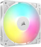 CORSAIR RS120 ARGB 120mm PWM Fan – Daisy-Chain Connection – Low-Noise – Magnetic Dome Bearing – Single Pack – White