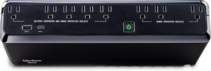 CyberPower ST425 Standby UPS System, 425VA/260W, 8 Outlets, Compact