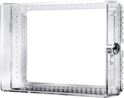 TayMac Plastic Thermostat Cover, Large, Includes Tumbler Lock, Clear