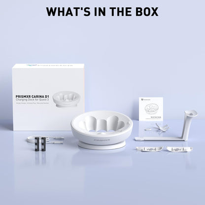 PRISMXR Charging Dock Compatible with Meta Quest 3 (with Charger)