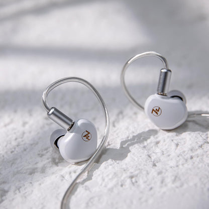 Linsoul 7HZ G1 in-Ear Monitor, 10mm DLC Diaphragm Dynamic Driver IEM Earphone, Wired Gaming Earbuds with Detachable OFC Silver-Plated Cable for Musician Audiophile (3.5mm No Mic, Black)