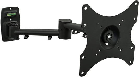 Mount-It! TV Wall Mount Bracket | Quick Release | Full Motion Swing Out Tilt Swivel | Articulating Arm for 13-42" Flat Screens and Monitors | VESA 75 to 200 | 44 Pound Capacity | Anti-Theft Locking - PuriLite