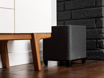 Denon Home 150 NV Wireless Speaker (Black), 1" Tweeter, 3.5" Woofer, Home Speaker with HEOS Built-in, AirPlay 2, and Bluetooth, Multi-Room Streaming, Simple Setup, Compact Design