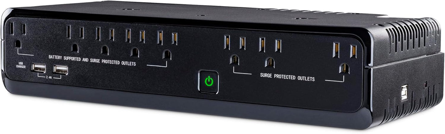 CyberPower ST425 Standby UPS System, 425VA/260W, 8 Outlets, Compact