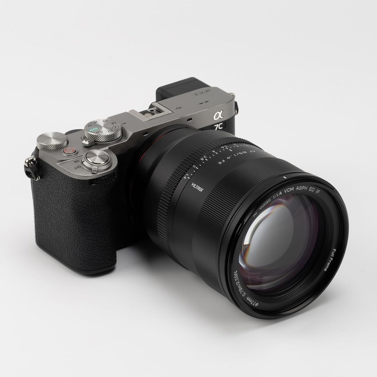 VILTROX 25mm f1.7 E, APS-C Lens for Sony E, Large Aperture STM Auto Focus Lens for Sony E-Mount A7C A7RII A7SII A7II A7RIII A7IV A7RIV A9 A1 ZVE1 A93 A6700 A6600 A6500 A6400 FX3 ZV-E10 FX30 ZV-E10II