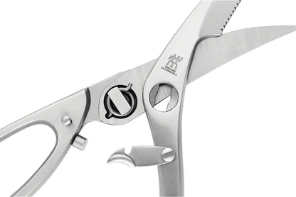 ZWILLING Take-Apart Poultry Shears | Stainless Steel Serrated Kitchen Scissors for Chicken, Turkey and Poultry Preparation