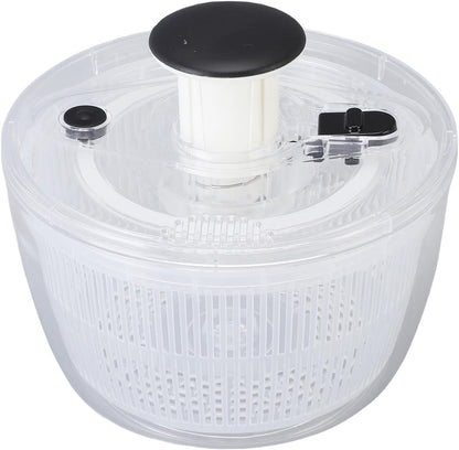 Vegetable Washer Dryer, Salad Spinner Anti Slip Base Home (Large 24x24cm / 9.4x9.4in)