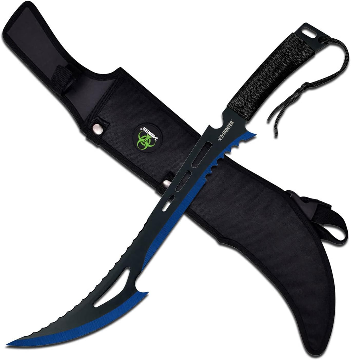 Z Hunter ZB-020 Series Fantasy Machete, Cord-Wrapped Handle, 23.75-Inch Overall
