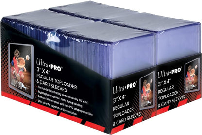 3" x 4" Regular Toploaders & Card Sleeves (200 Count Retail Pack)