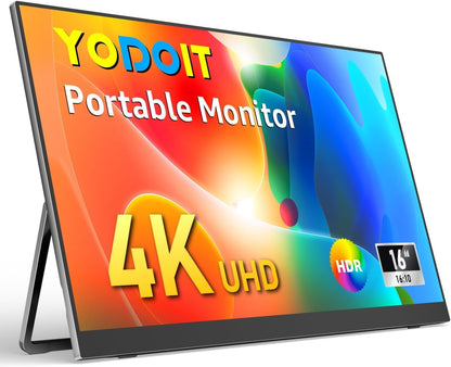 Yodoit Laptop Screen Extender, 1920×1200 14" FHD Travel Monitor with USB Type
