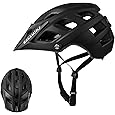 Zacro Bike Helmet Adult Men Women - CPSC Safety Certified Lightweight Bicycle Helmet with Detachable Sun Visor, Mountain Bike Helmet Suitable for Men Women Adults Youth