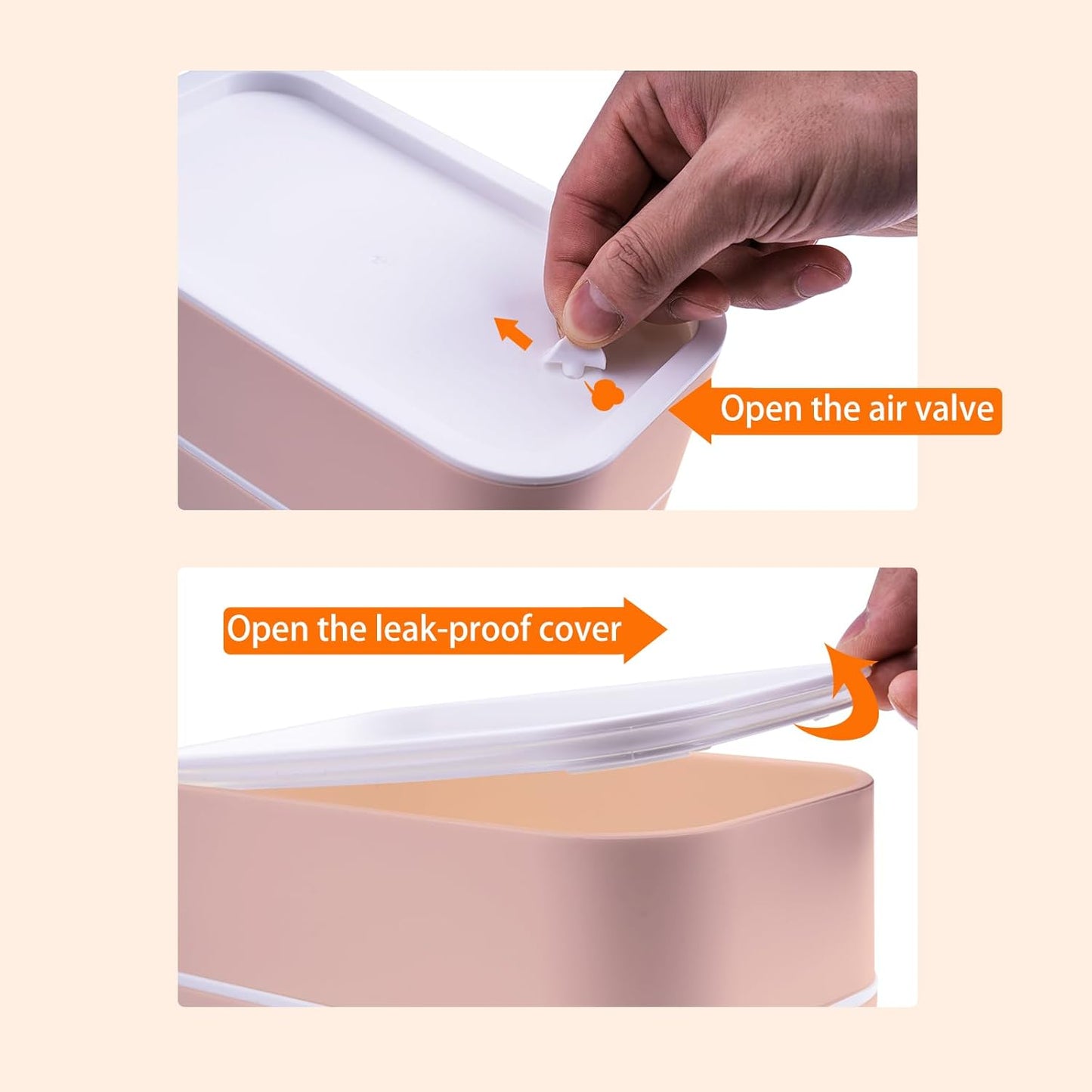 Bento Box Adult Lunch Box with Lunch Bag,Japanese Lunch Box Containers for Adult,Bento Lunch Box with Leakproof 54OZ Black (Black)