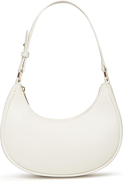 Barabum Retro Classic Clutch Shoulder Tote HandBag with Zipper Closure for Women