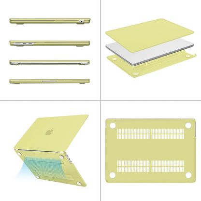 MOSISO Compatible with MacBook Air 13 inch Case 2025 2024 2023 2022 M4 A3240 M3 A3113 M2 A2681, Plastic Hard Shell&Keyboard Cover&Screen Film&Pouch for MacBook Air 13.6 inch Case, Crystal Clear