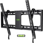 USX MOUNT Tilt TV Wall Mount for 37-82 Inch TVs up to 132 Lbs, Low Profile TV Mount, Flat Wall Mount TV Bracket, Fit 16", 18", 24" Wood Studs, Max VESA 600x400mm, Quick Locked and Release, XTL090