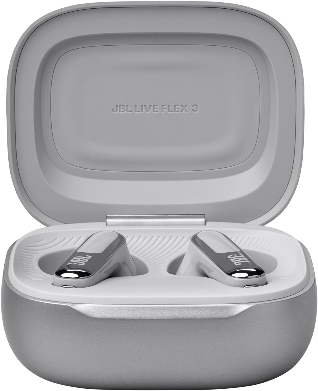 JBL Live Beam 3 - True Wireless Noise-Cancelling Closed-Stick Earbuds, 48Hrs Total Playback, Wireless Charging, 6 Mics for Perfect Calls, Multi-Point Connection, IP55 Waterproof and dustproof