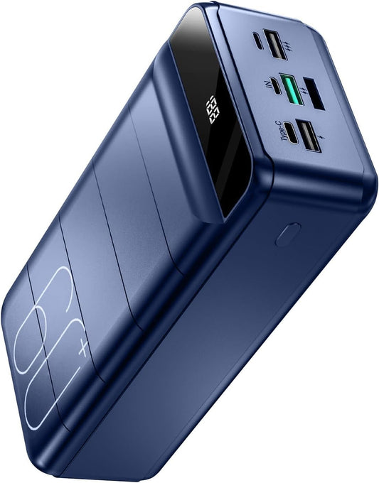 PowerBank 60000mAh Fast Charging,Battery Pack 22.5W Power Bank with USB C, Portable Charger,4 Outputs and 3 Inputs LED Display Compatible with Android Tablets iPhone etc.