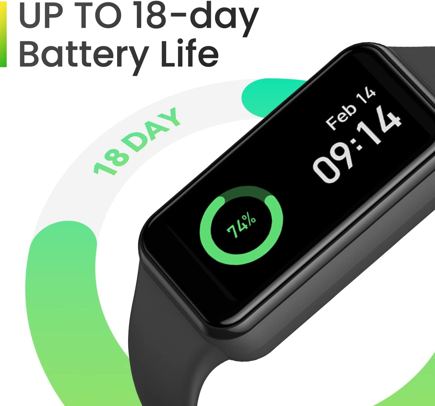 Purilite Select Smart Band with Zepp OS