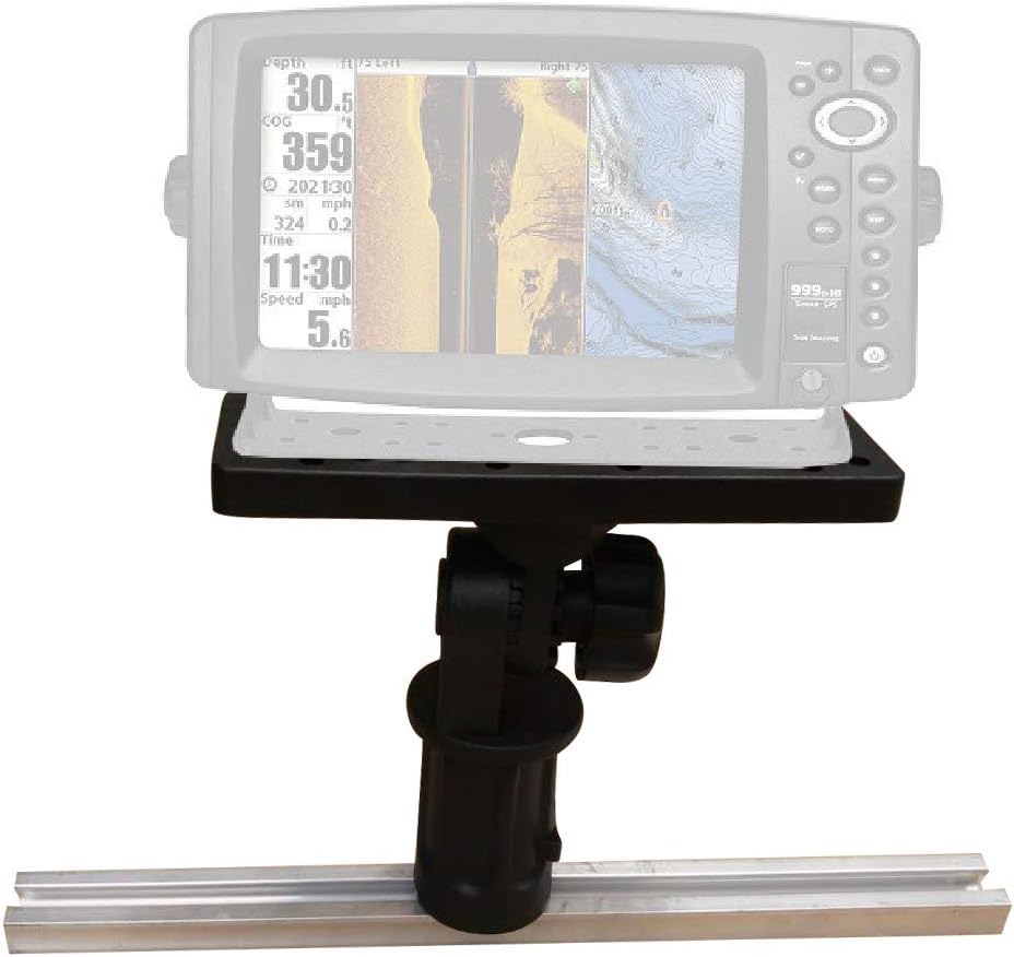 Brocraft Kayak Track Fish Finder Mount/Kayak Fish Finder Mount for Track