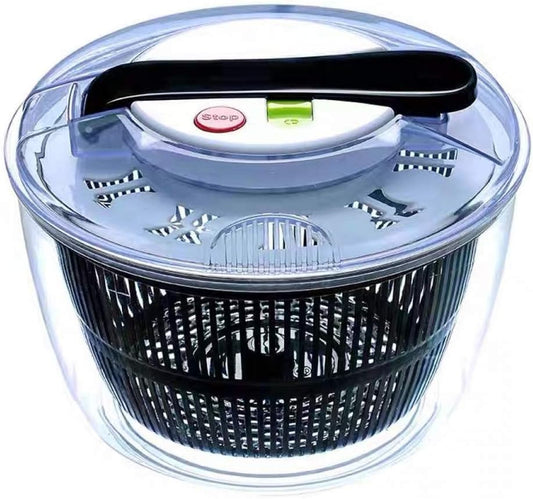 Salad Spinner, Large 5 L, Salad Spinners Best Rated, Lettuce Spinner, Salad Mixer Bowl, Salad Dressing Shaker-Ordinary Style