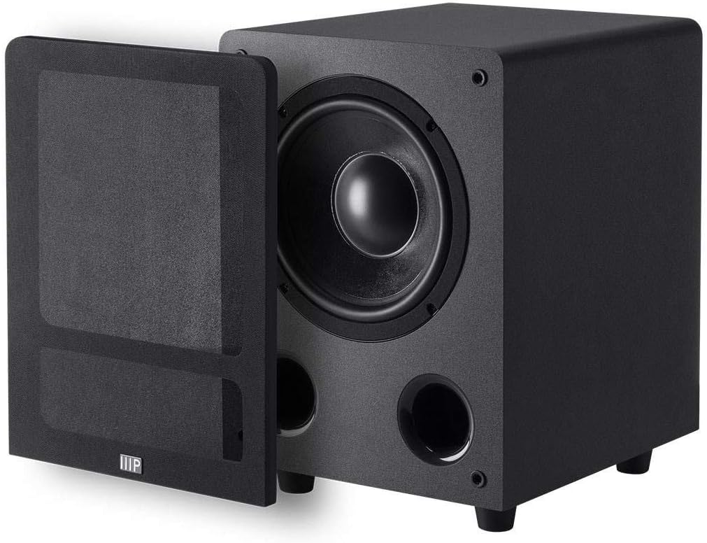 Monoprice Premium Select 8-inch 200-Watt Subwoofer (Black)