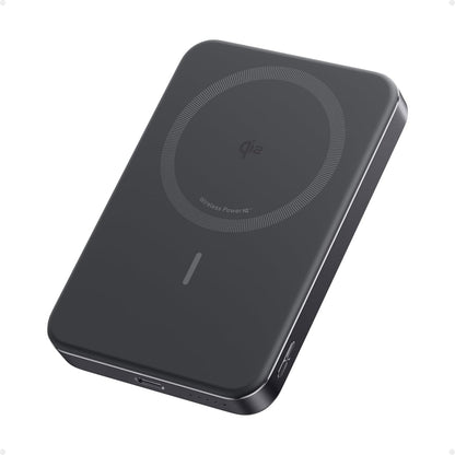 Anker MagGo Power Bank, Ultra-Slim 10,000mAh Magnetic Battery Pack, Qi2 Certified 15W Ultra-Fast MagSafe Compatible Portable Charger, Ergonomic Design, for iPhone 17/16/15/14/13/12 Series Only