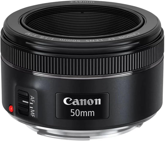 Canon EF 50mm f/1.8 STM Normal Lens for EF Cameras