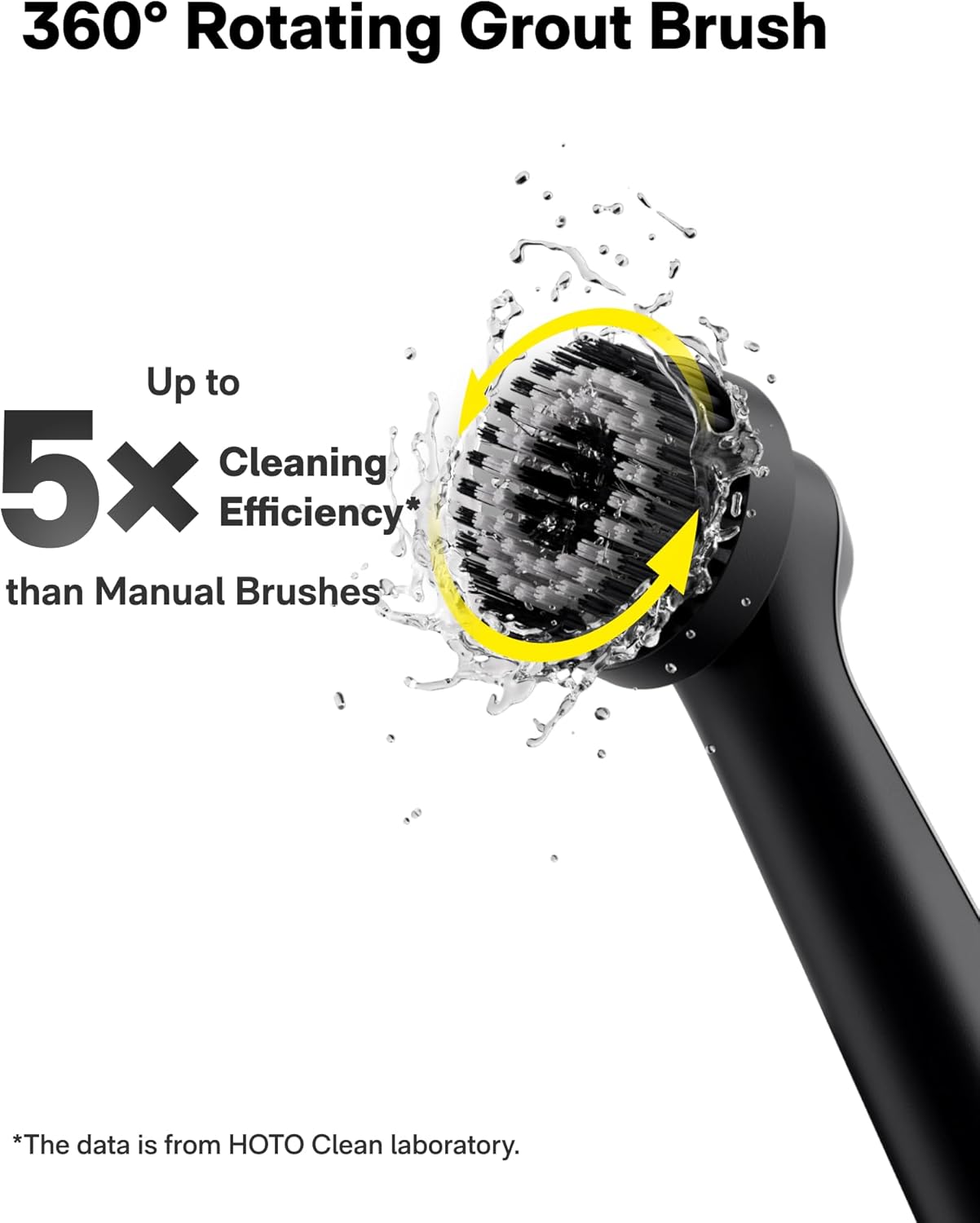 Electric Spin Scrubber for Tile and Grout | Rechargeable Waterproof Cleaning Brush | Bathroom and Kitchen Grout Cleaner | Rotating Power Scrub Brush | 12 Replaceable Heads for Corners and Crevices - PuriLite