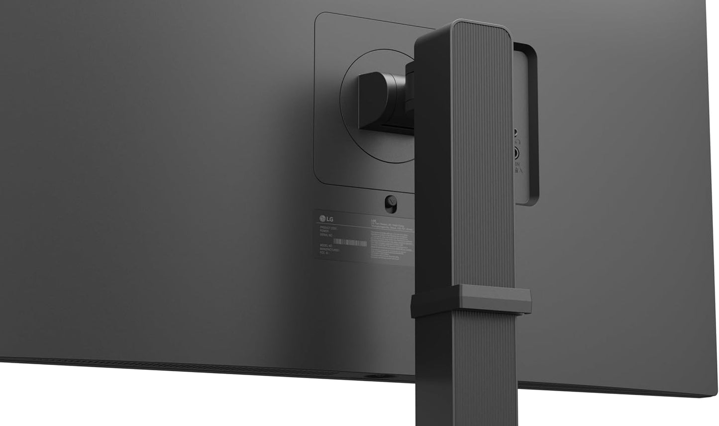 LG 27" 27BA45U-B 27" Ultrafine UHD (3840 x 2160) 4K IPS Monitor – 5ms 60Hz HDR10, DCI-P3 90%, Tilt/Height/Swivel/Pivot Adjustment, HDMI & DisplayPort, Eye Comfort, Black