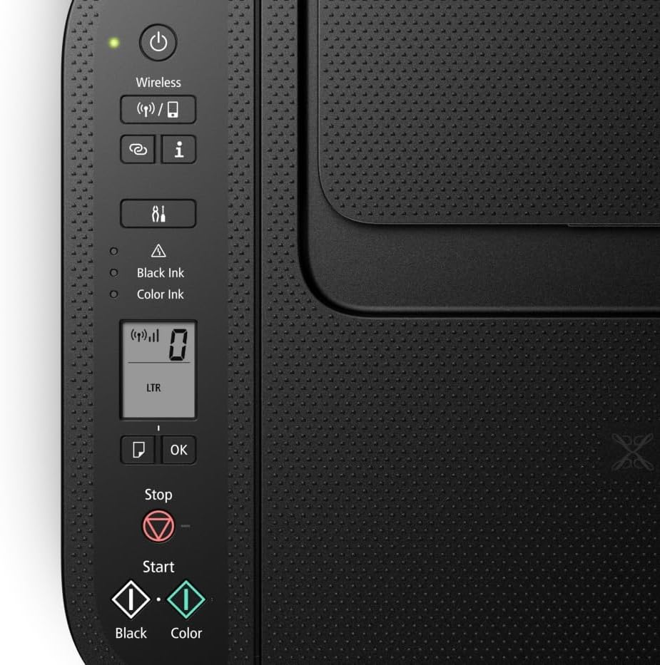 Canon PIXMA TS3720 Wireless All-in-One Printer - White