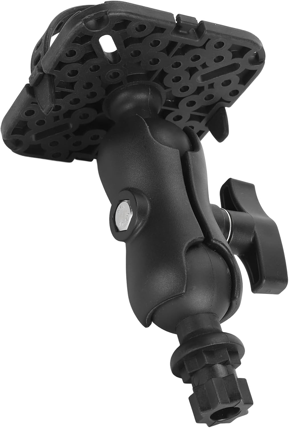 Fish Finder Mount Base, 360° Rotation Ball Mount Fish Finder Bracket Universal Marine Electronic Fish Finder Mount Accessories for Marine Boat Kayak, for