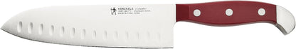 HENCKELS Statement 15Piece White-Handled Knife Block Set with Shears, Sharpening Steel - Dishwasher Safe, Ergonomic Handle