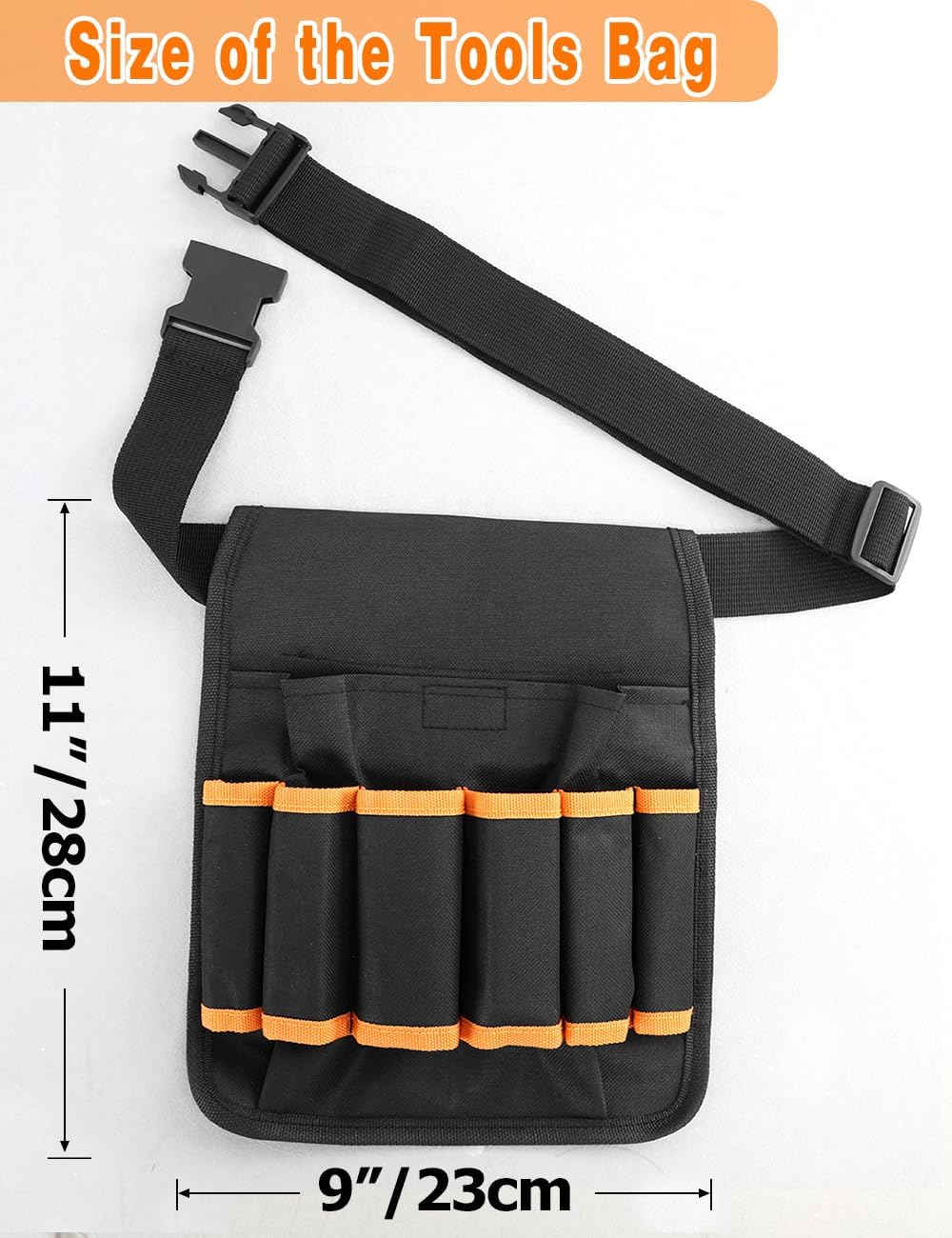 Super Strong Magnetic Wristband with Tool Pouch – DIY Tool Holder Bracelet for Men (Tools Not Included) - PuriLite