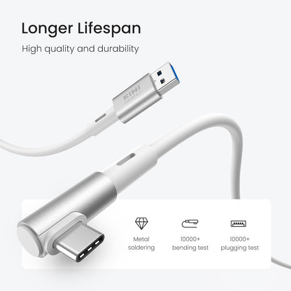 KIWI design 16FT Link Cable Compatible with Oculus/Meta Quest 3S Accessories, and Quest 3/2/Pro/Pico 4, USB3.0 Link Cable with 5Gbps Super Speed